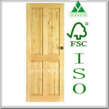 Porte en placage de bois design classique Yas359